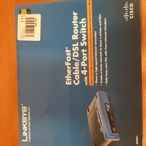 Linksys EtherFast Cable/DSL Router with 4-Port Switch